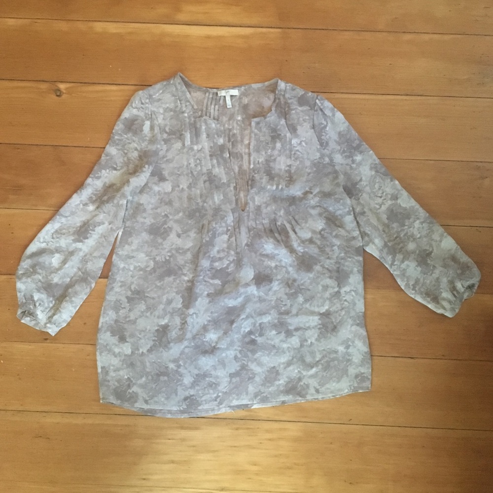 Joie silk floral print blouse